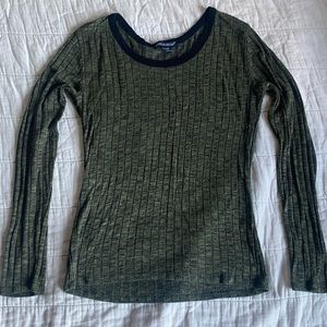 olive green long sleeve